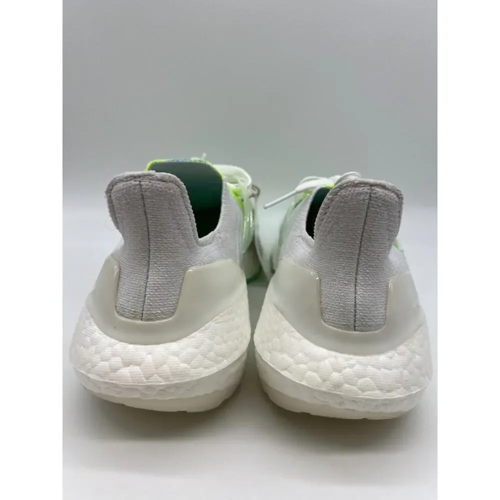 Adidas Ultraboost 22 Running Women's White Bliss Blue Volt GX5926 Size 9.5 NWT
